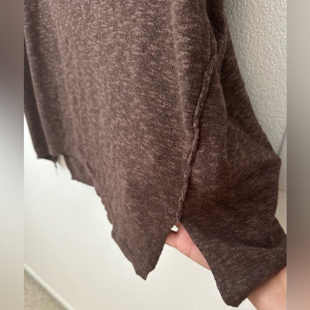 Light Summer Brown Casual Short Sleeved Sweater - Picture 7 of 7
